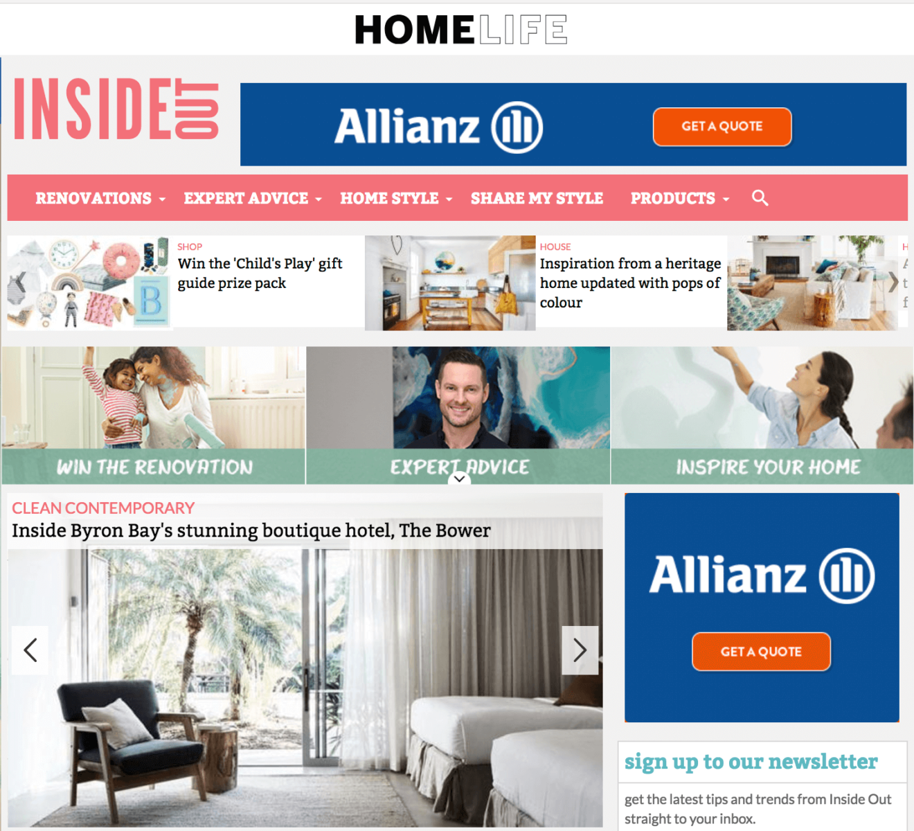 IN THE MEDIA: Inside Out